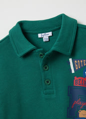 OVS Green Regular Fit Boys' Outfit In Pure Cotton