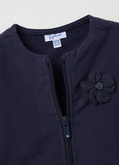 OVS Blue Cotton Girl'S Outfit, Regular Fit