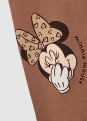 OVS Girls' Brown Slim Fit Stretch Cotton Leggings