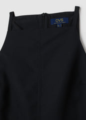 OVS Black Viscose Blend Slim Fit Dress