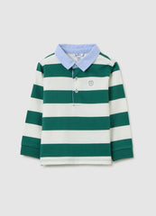 OVS Children'S Polo In Pure Multicolour Cotton Regular Fit