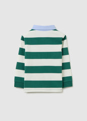 OVS Children'S Polo In Pure Multicolour Cotton Regular Fit