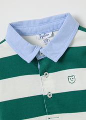 OVS Children'S Polo In Pure Multicolour Cotton Regular Fit