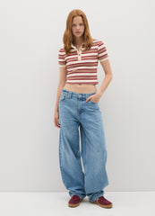 OVS Regular Fit Multicolour Stretch Cotton Polo