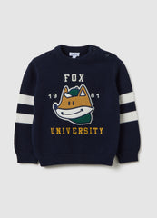 OVS Children'S Multicolour Regular Fit Pure Cotton Sweater