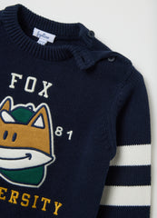 OVS Children'S Multicolour Regular Fit Pure Cotton Sweater