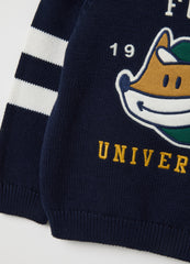 OVS Children'S Multicolour Regular Fit Pure Cotton Sweater