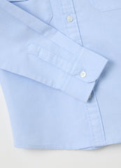 OVS Children'S Blue Regular Fit Pure Cotton Shirt