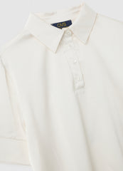 OVS White Stretch Fabric Shirt Regular Fit