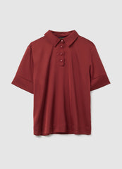 OVS Red Satin Regular Fit Shirt