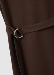 OVS Brown Slim Fit Stretchy Fabric Dress