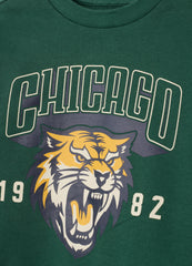 OVS Green Regular Fit Pure Cotton Kids Set