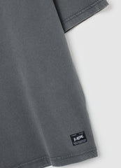 OVS Grey Pure Cotton Boxy Fit T-Shirt