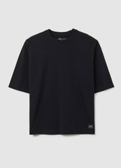 OVS Black Pure Cotton Boxy Fit T-Shirt