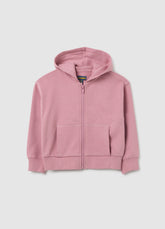 OVS Pink Pure Cotton Regular Fit Girls' Sweatshirt