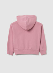 OVS Pink Pure Cotton Regular Fit Girls' Sweatshirt