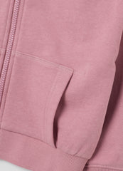 OVS Pink Pure Cotton Regular Fit Girls' Sweatshirt