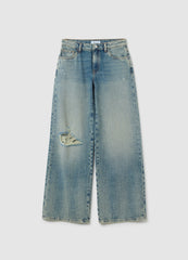 OVS Baggy Denim Jeans With Rips