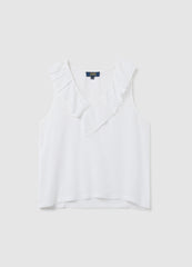 OVS White Pure Viscose Oversized Blouse