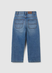 OVS Children'S Blue Denim Balloon Fit Jeans