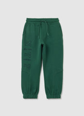 OVS Green Cotton Jogger Trousers