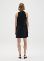 OVS Black Viscose Blend Slim Fit Dress