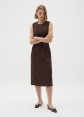 OVS Brown Slim Fit Stretchy Fabric Dress