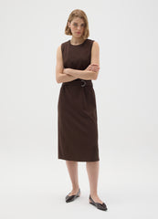 OVS Brown Slim Fit Stretchy Fabric Dress