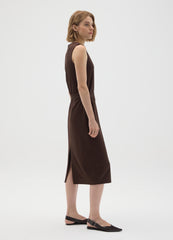 OVS Brown Slim Fit Stretchy Fabric Dress