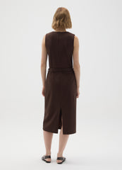 OVS Brown Slim Fit Stretchy Fabric Dress