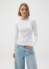 OVS White Pure Cotton T-Shirt Regular Fit