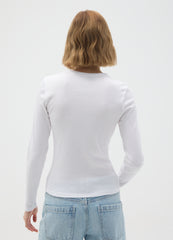 OVS White Pure Cotton T-Shirt Regular Fit