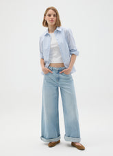 OVS Multicolour Cotton Blend Slim Fit Shirt