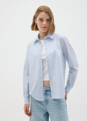 OVS Multicolour Cotton Blend Slim Fit Shirt