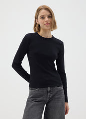 OVS Black Pure Cotton Regular Fit T-Shirt