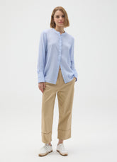 OVS Regular Fit Blue Mixed Shirt