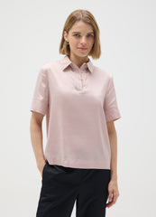 OVS Pink Stretch Fabric Regular Fit Shirt