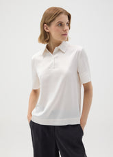 OVS White Stretch Fabric Shirt Regular Fit