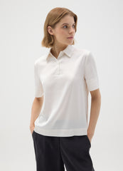 OVS White Stretch Fabric Shirt Regular Fit