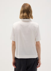 OVS White Stretch Fabric Shirt Regular Fit