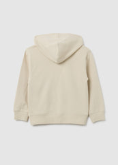 OVS Children'S Beige Pure Cotton Sweatshirt With Regular Fit