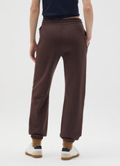 OVS Brown Cotton Blend Trousers With Regular Fit