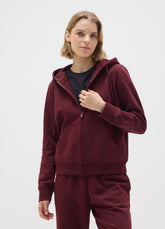 OVS Red Cotton Blend Sweatshirt Regular Fit