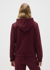 OVS Red Cotton Blend Sweatshirt Regular Fit