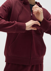 OVS Red Cotton Blend Sweatshirt Regular Fit