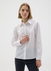 OVS White Cotton Slim Fit Shirt
