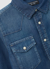 OVS Kids' Regular Fit Pure Cotton Denim Shirt