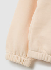 OVS Oversized Beige Pure Cotton Girl'S Sweatshirt