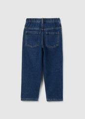 OVS Boys' Relaxed Fit Blue Denim Jeans