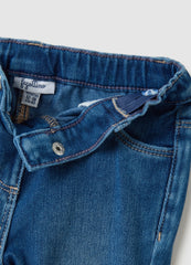 OVS Girls' Stretch Denim Flare Trousers